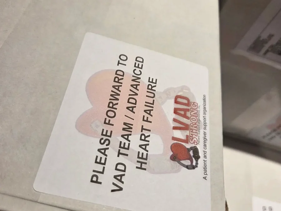 care package with instructions