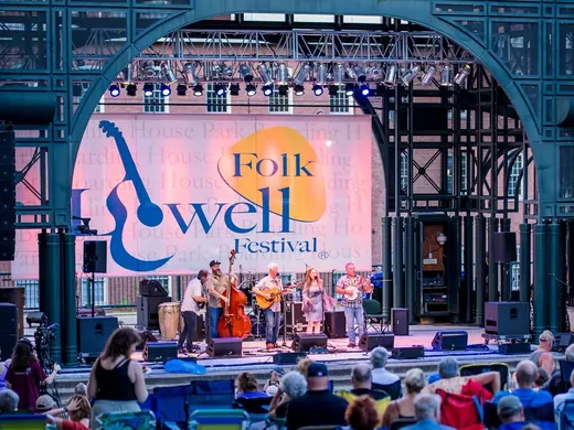 lowell folk festival stage